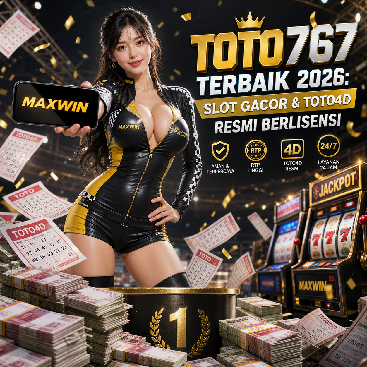 TOTO767 Terbaik 2026: Slot Gacor & Toto4D Resmi Berlisensi